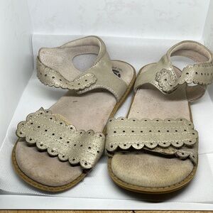 Livie & Luca Gold tone sandals